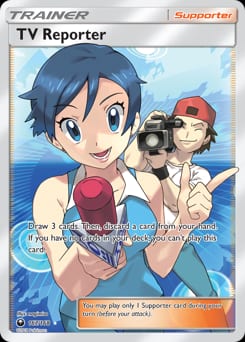2018 Celestial Storm TV Reporter #167 card