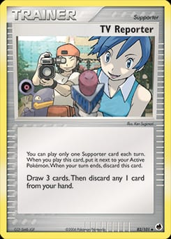 Dragon Frontiers TV Reporter #82 card