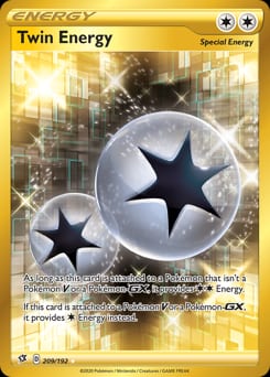 Rebel Clash Twin Energy #209 card