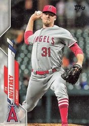 2020 Topps Update Base Set Ty Buttrey #U-262 card