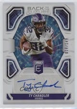 2024 Donruss Elite Back to the Future Signatures Ty Chandler #BTF-TCH card