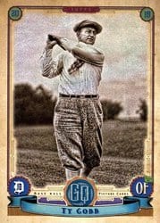 2019 Topps Gypsy Queen Base Set Ty Cobb #318 card