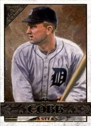 2020 Topps Gallery Base Set Ty Cobb #179 card