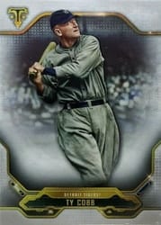 2020 Topps Triple Threads Base Set Ty Cobb #73 card