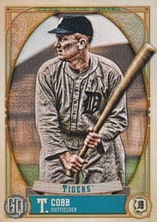 2021 Topps Gypsy Queen Base Set Ty Cobb #307 card