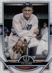 2021 Topps Tribute Base Set Ty Cobb #54 card