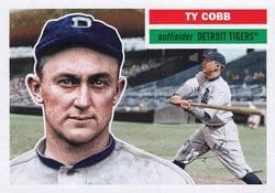 2023 Topps Archives Base Set Ty Cobb #22 card