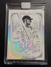 2024 Panini Flawless Triple Crown Ty Cobb #15 card