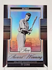 2025 Panini Three and Two Award Winning Ty Cobb #12 card