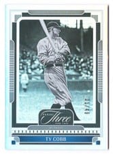 2025 Panini Three and Two Base Set Ty Cobb #106 card