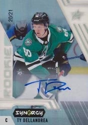 2020-21 Upper Deck Synergy Base Set Ty Dellandrea #109 card