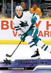 2023-24 Upper Deck Base Set Ty Emberson #460 card
