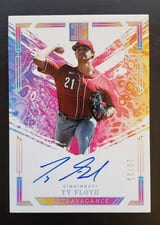 2024 Panini Impeccable Extravagance Autographs Ty Floyd #EA-TF card