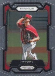 2024 Panini Prizm Base Set Ty Floyd #143 card