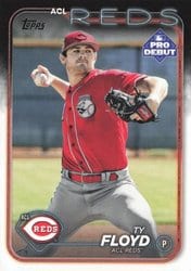 2024 Topps Pro Debut Base Set Ty Floyd #PD-134 card