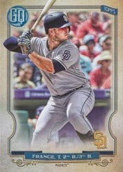 2020 Topps Gypsy Queen Base Set Ty France #58 card