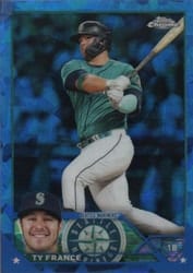 2023 Topps Chrome Sapphire Edition Base Set Ty France #626 card