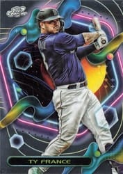 2023 Topps Cosmic Chrome Base Set Ty France #9 card