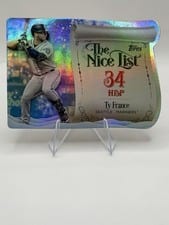 2024 Topps Holiday Making the Nice List Ty France #MNL-21 card