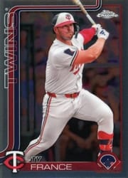 2025 Topps Chrome Base Set Ty France #228 card