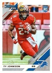 2019 Donruss Base Set Ty Johnson #295 card