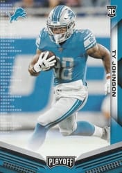 2019 Panini Playoff Base Set Ty Johnson #282 card