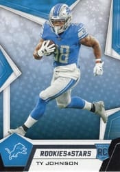 2019 Panini Rookies & Stars Base Set Ty Johnson #169 card