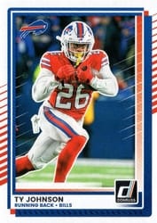 2025 Donruss Base Set Ty Johnson #140 card