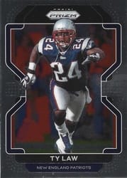 2021 Panini Prizm Base Set Ty Law #103 card