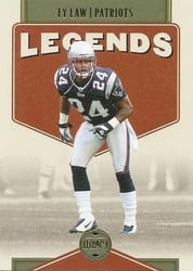 2022 Panini Legacy Base Set Ty Law #120 card