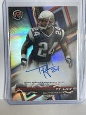 2023 Topps Composite Resurgence Signatures Set Ty Law #RA-TL card