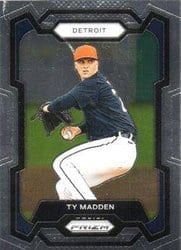 2024 Panini Prizm Base Set Ty Madden #26 card