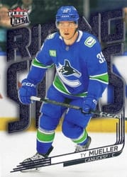 2025-26 Fleer Ultra Rising Stars Ty Mueller #RS-37 card