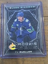2025-26 Upper Deck Black Diamond Rookie Gems Ty Mueller #RG-TM card