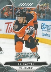 2019-20 Upper Deck MVP Base Set Ty Rattie #4 card