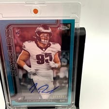 2025 Topps Chrome Retail Rookie Autographs Ty Robinson #RRA-TYR card
