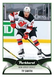 2021-22 Parkhurst Base Set Ty Smith #139 card