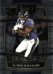 2021 Panini Select Base Set Ty'Son Williams #99 card