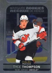 2021-22 O-Pee-Chee Platinum Base Set Tyce Thompson #220 card