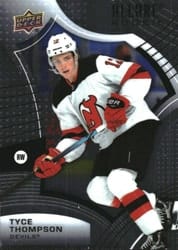 2021-22 Upper Deck Allure Base Set Tyce Thompson #129 card