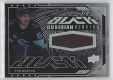 2023-24 SPx UD Black Obsidian Rookie Jerseys Tye Kartye #ORJ-TK card