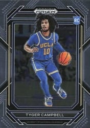 2023 Panini Prizm Draft Picks Base Set Tyger Campbell #29 card