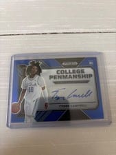 2023 Panini Prizm Draft Picks College Penmanship Tyger Campbell #CP-TCB card