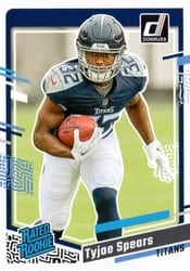 2023 Donruss Base Set Tyjae Spears #396 card