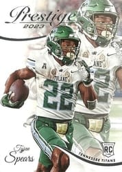 2023 Panini Prestige Base Set Tyjae Spears #383 card