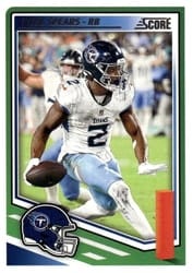 2025 Score Base Set Tyjae Spears #46 card