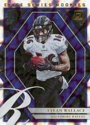 2021 Donruss Elite Series Rookies Tylan Wallace #ESR-TWA card
