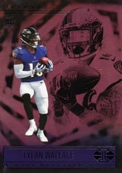 2021 Panini Illusions Base Set Tylan Wallace #84 card