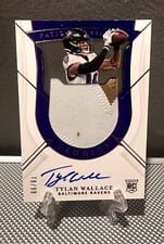 2021 Panini National Treasures Tylan Wallace #PPA-TW card