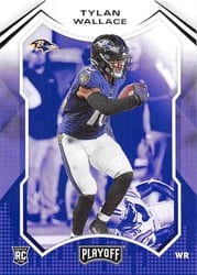 2021 Panini Playoff Base Set Tylan Wallace #236 card
